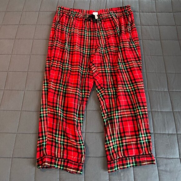Wondershop Red Plaid Flannel Pajama Set - Picture 3 of 11